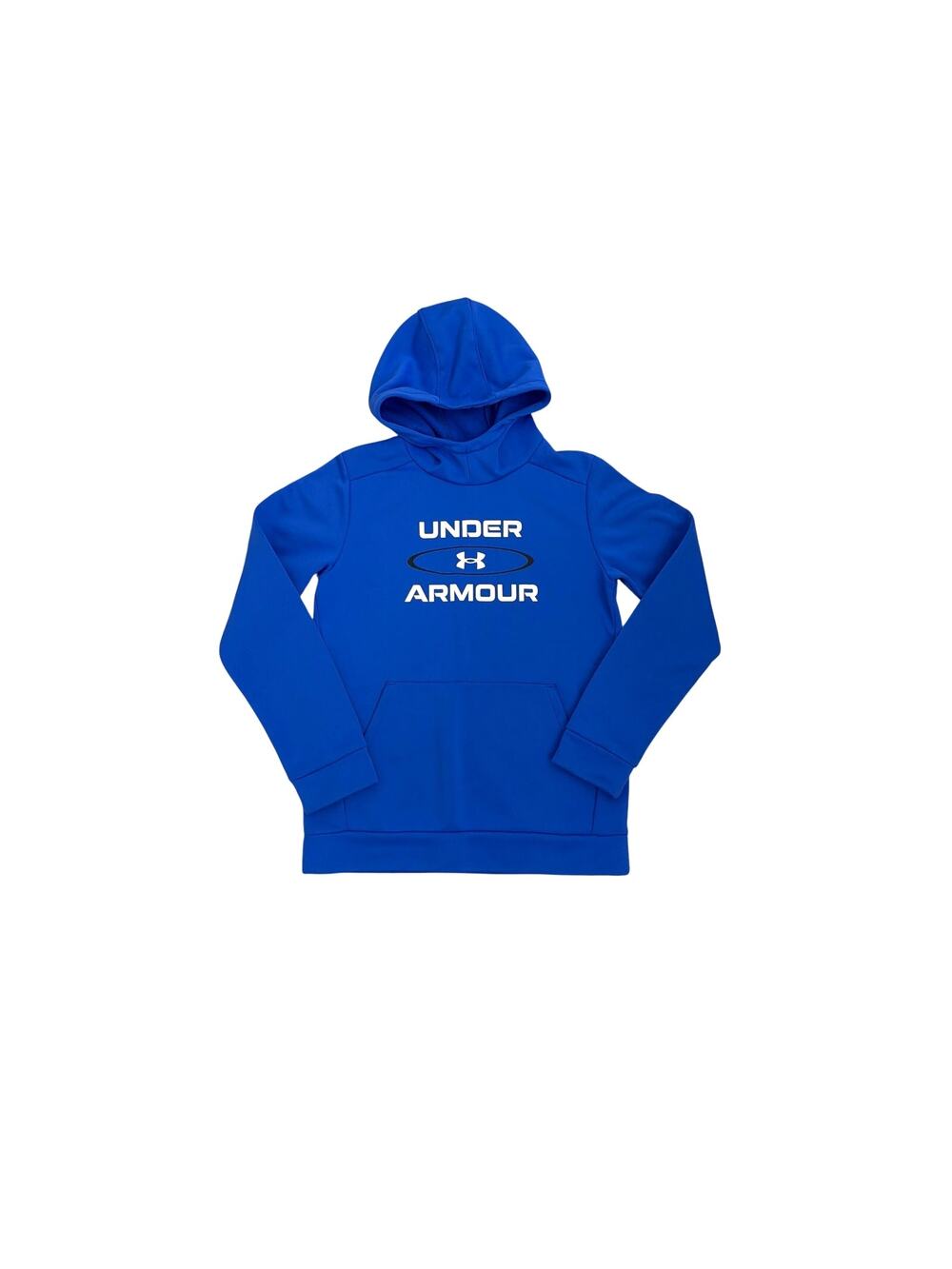 Under Armour Hooded Sweatshirt Graphic Pullover Fleece Hoodie Youth Large 14/16